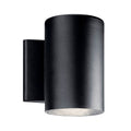 Cylinder Outdoor Wall Light 11309BKTLED
