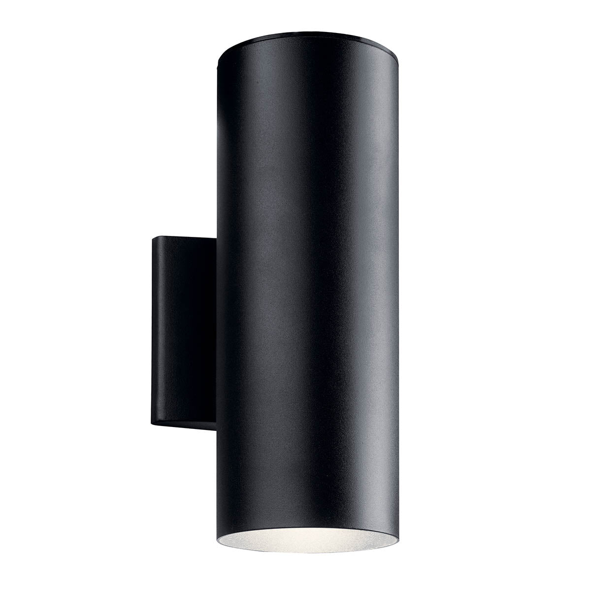 Cylinder Outdoor Wall Light 11310BKTLED