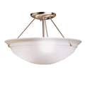 Cove Molding Top Glass Ceiling Light 3122NI