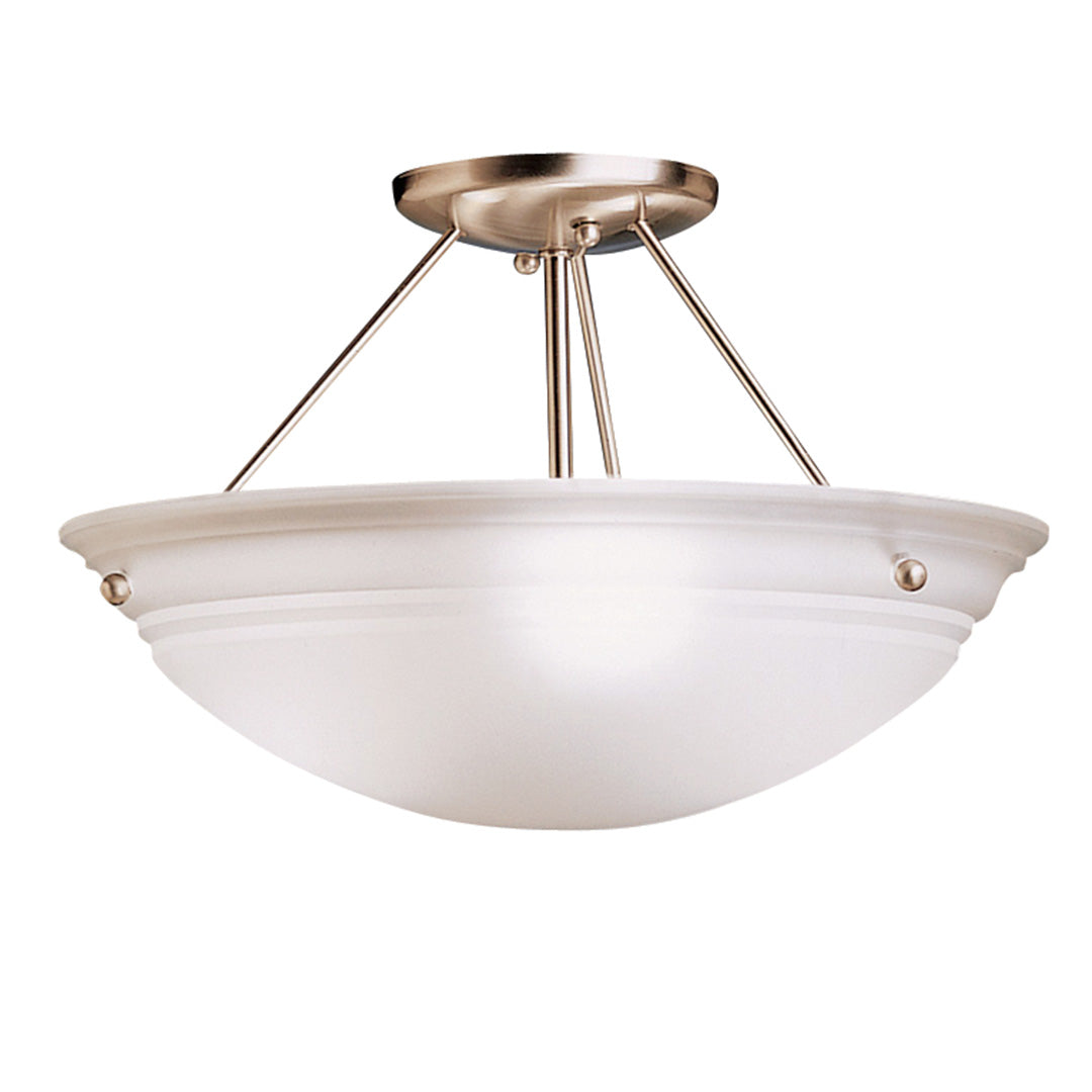 Cove Molding Top Glass Ceiling Light 3122NI