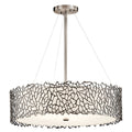 Silver Coral Chandelier 43347CLP