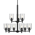 Shailene Chandelier 43672BKCLR