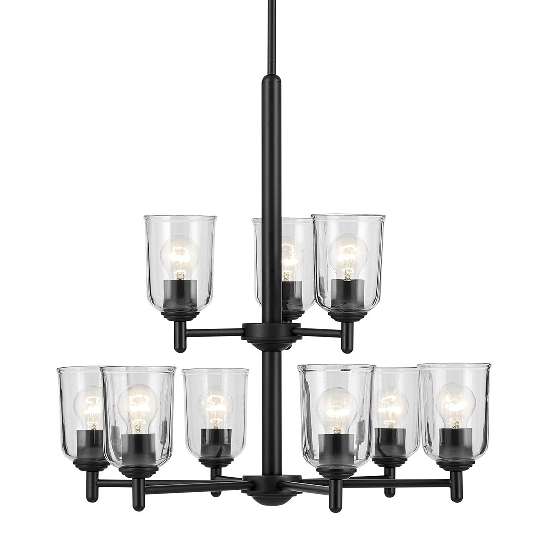 Shailene Chandelier 43672BKCLR