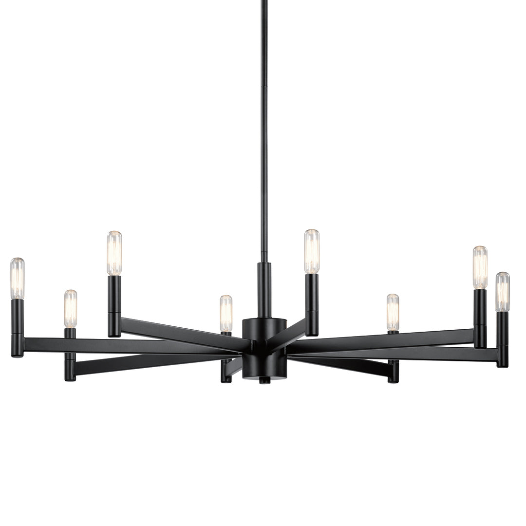 Erzo Chandelier 43857BK