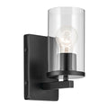 Crosby Wall Sconce 45495BKCLR