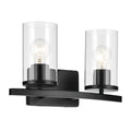 Crosby Vanity Light 45496BKCLR
