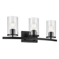 Crosby Vanity Light 45497BKCLR