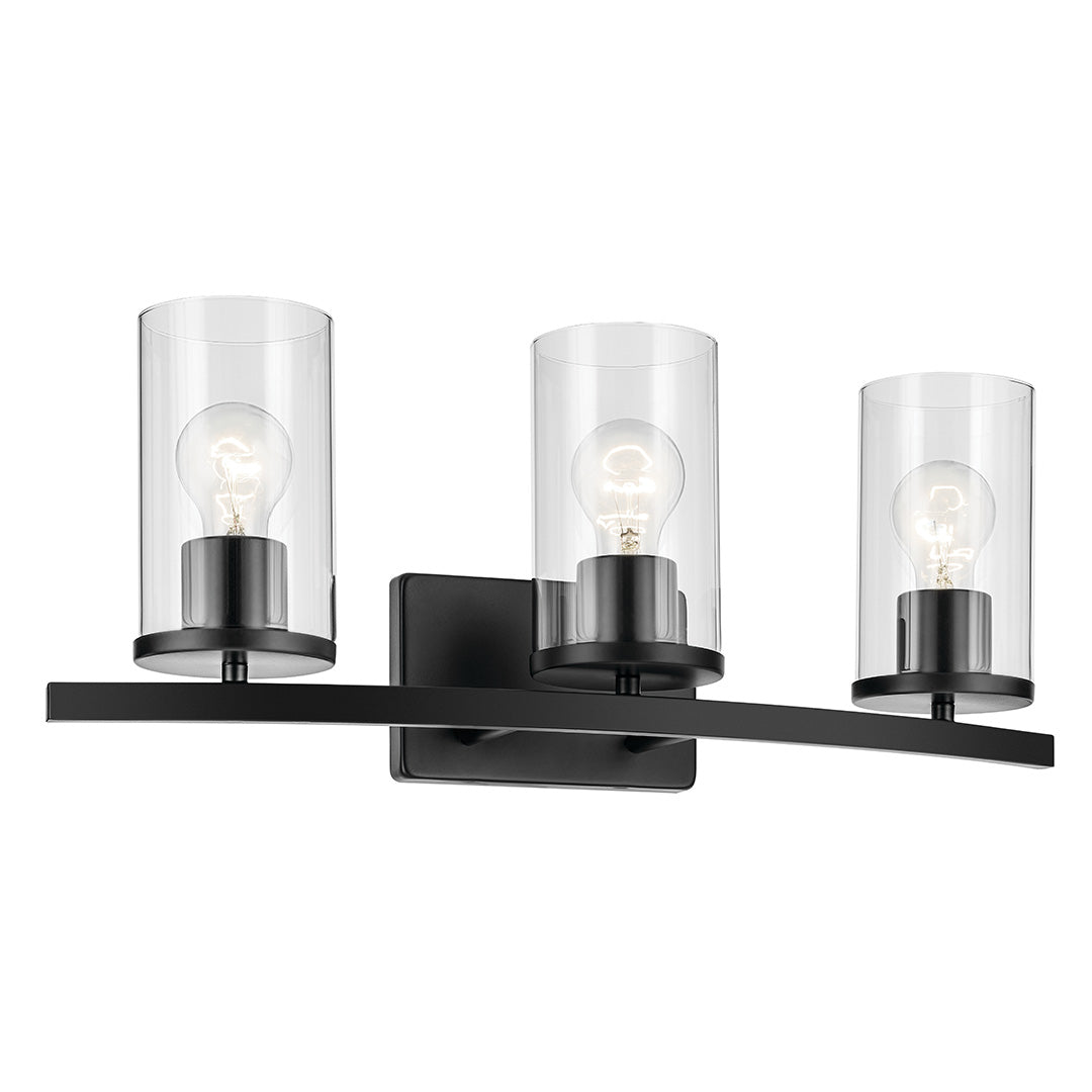 Crosby Vanity Light 45497BKCLR