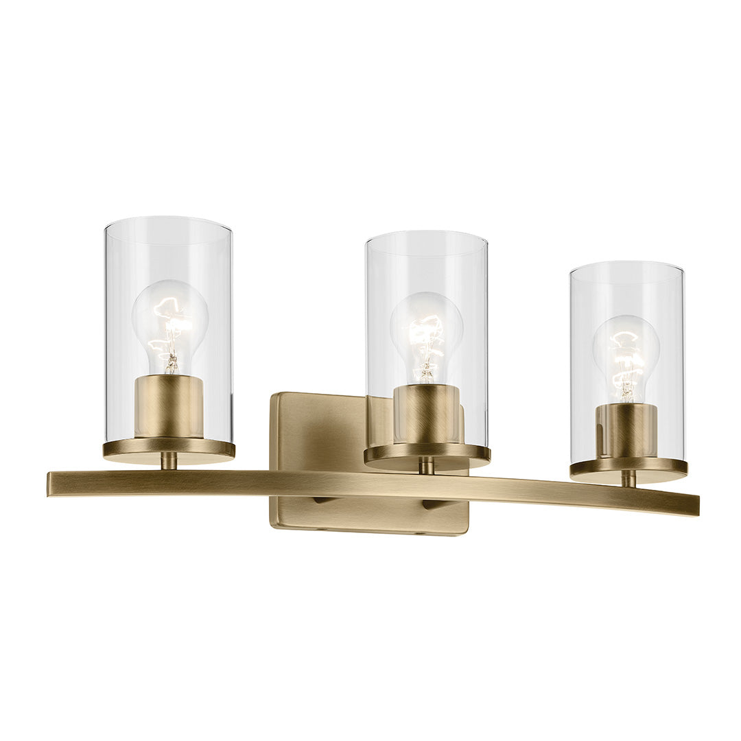 Crosby Vanity Light 45497NBRCLR