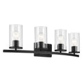 Crosby Vanity Light 45498BKCLR