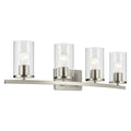 Crosby Vanity Light 45498NICLR