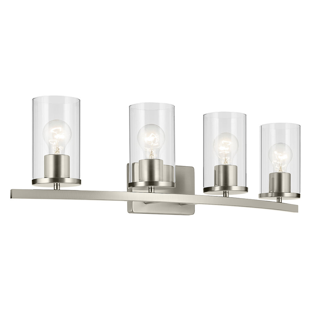 Crosby Vanity Light 45498NICLR