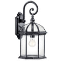 Barrie Outdoor Wall Light 49186BK