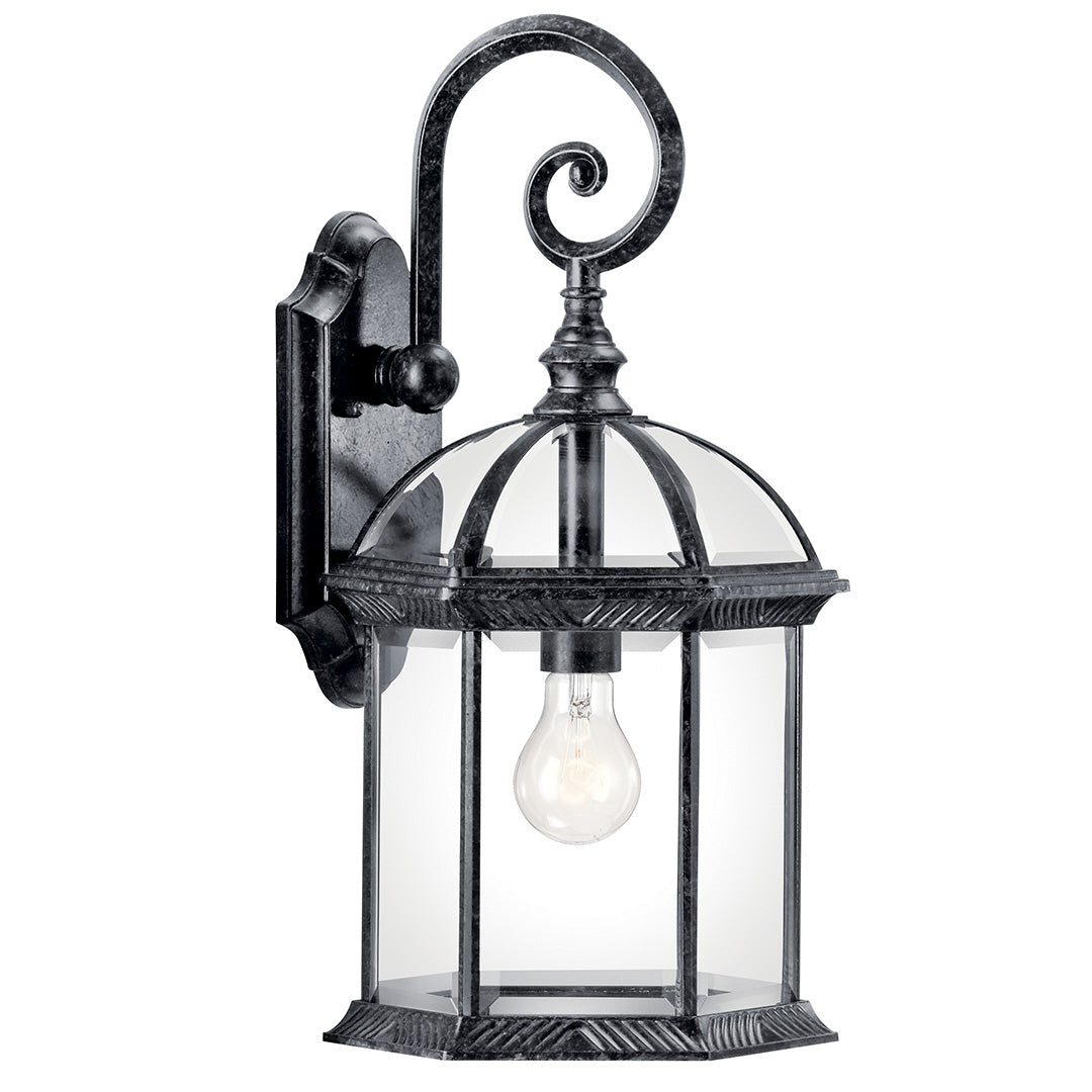 Barrie Outdoor Wall Light 49186BK