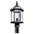 Barrie Outdoor Post Light 49187BK