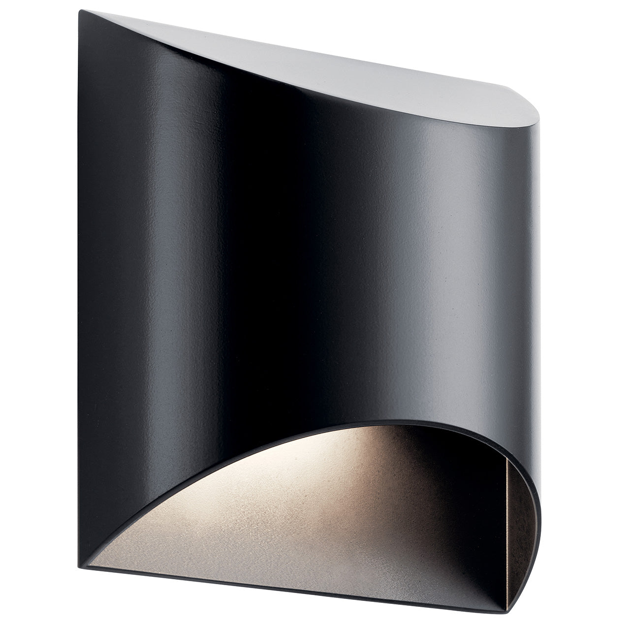 Wesley Outdoor Wall Light 49278BKLED
