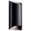 Wesley Outdoor Wall Light 49279BKLED