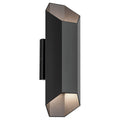 Estella Outdoor Wall Light 49608BKLED