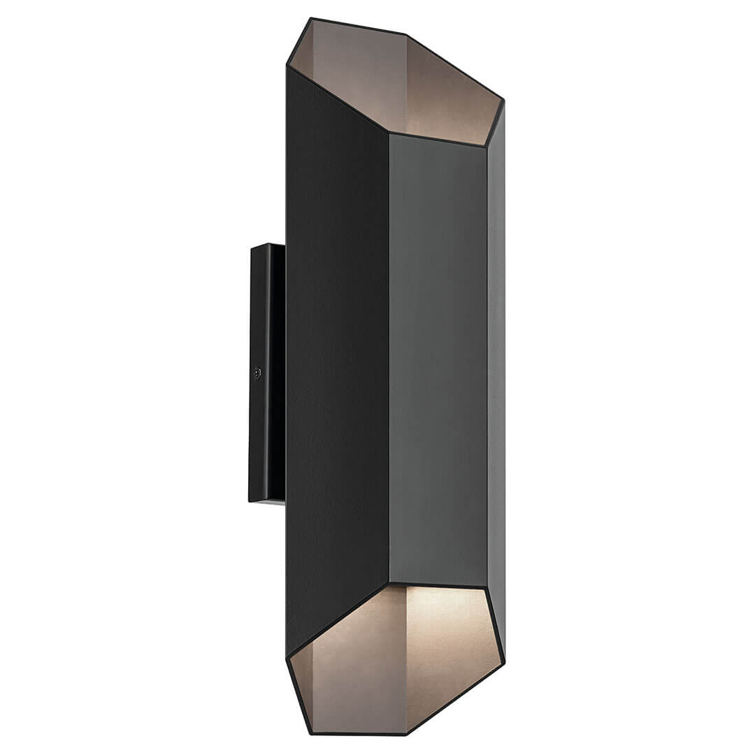 Estella Outdoor Wall Light 49608BKLED