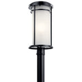 Toman Outdoor Post Light 49690BK
