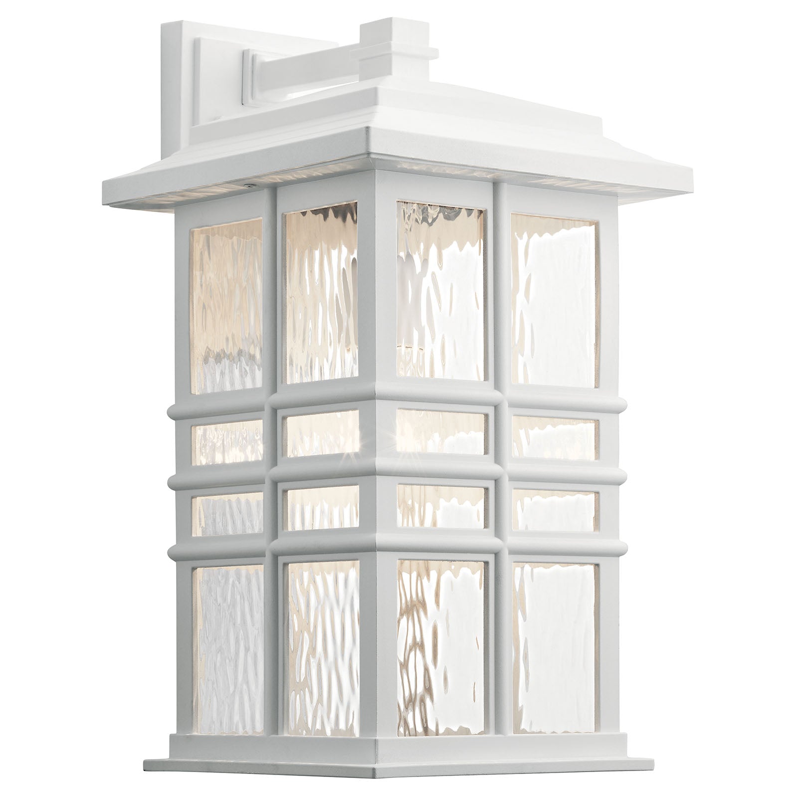 Beacon Square Outdoor Wall Light 49831WH