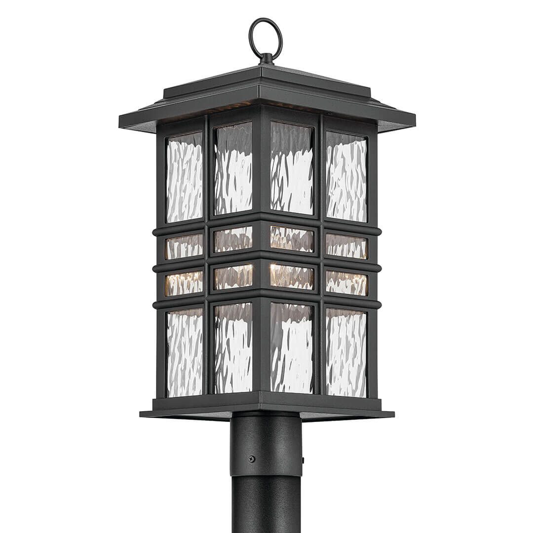 Beacon Square Outdoor Post Light 49832BKT