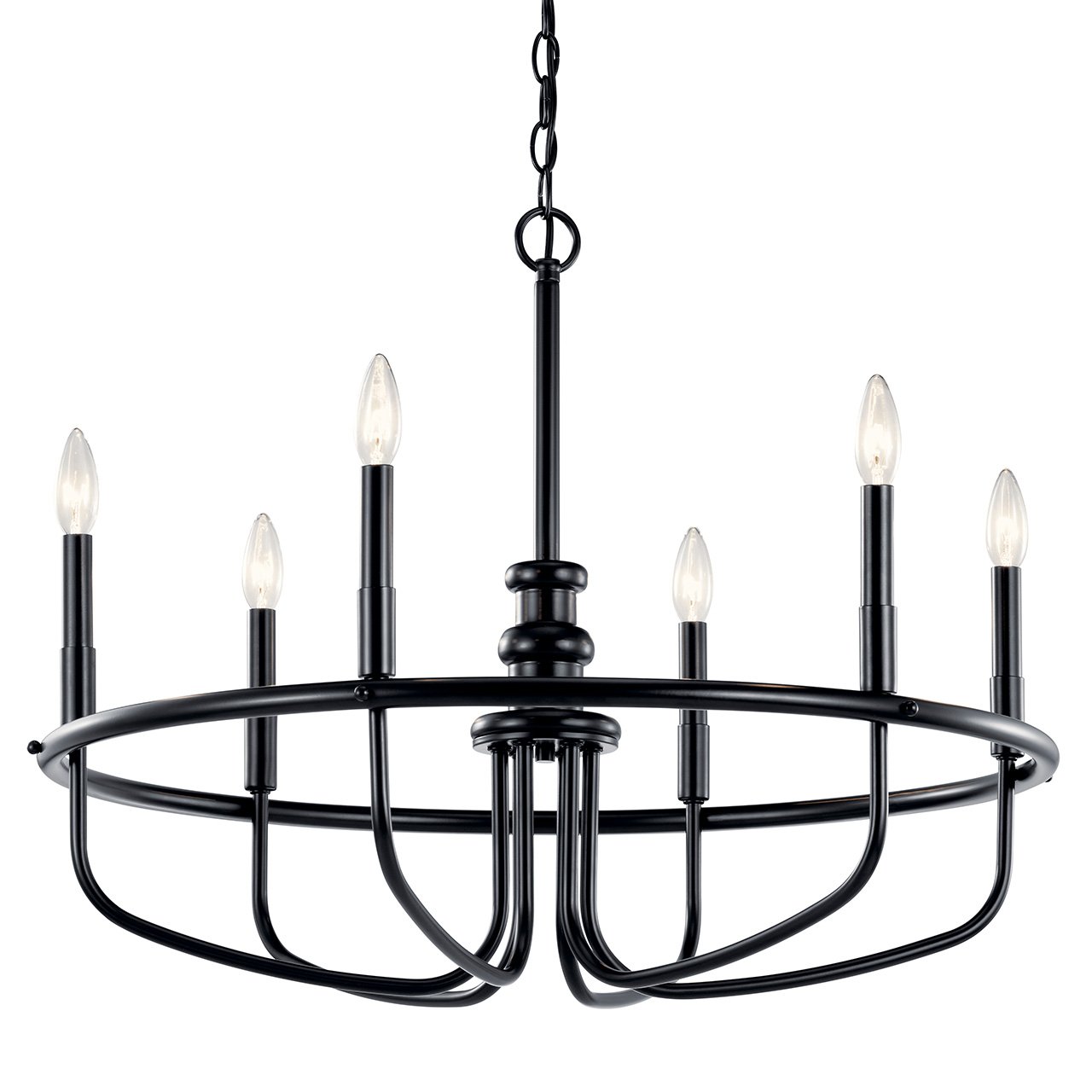 Capitol Hill Chandelier 52304BK