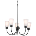 Erma Chandelier 52443BK
