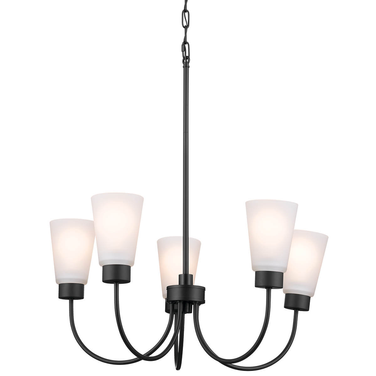 Erma Chandelier 52443BK