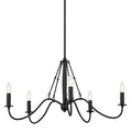 Freesia Chandelier 52455BKT