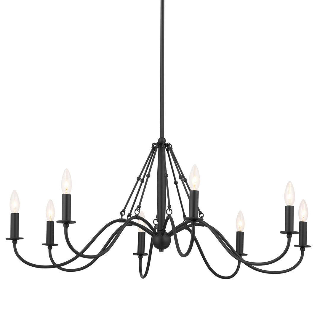 Freesia Chandelier 52456BKT