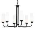 Truby Chandelier 52480BK