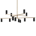 Gala Chandelier 52533CPZBK