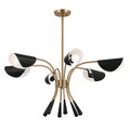 Arcus Chandelier 52559CPZBK