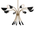 Arcus Chandelier 52560CPZBK
