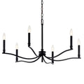 Malene Chandelier 52695BK