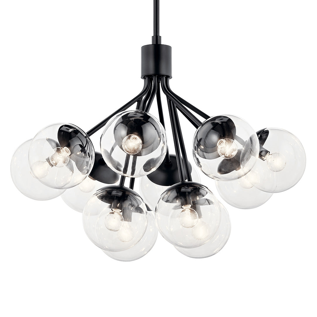 Silvarious Chandelier 52701BKCLR