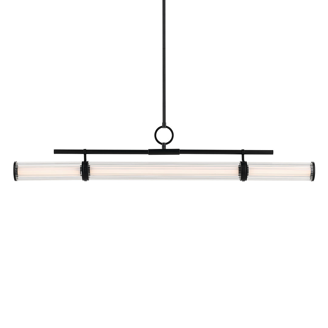 Riven Chandelier 52753BKLED