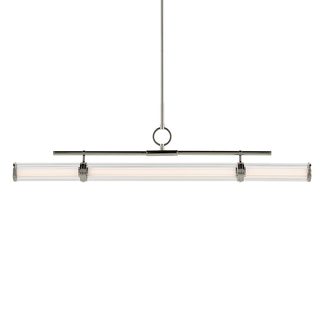Riven Chandelier 52753PNLED