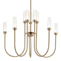 Moraine Chandelier 52757CPZLED
