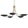 Palmela Chandelier 52856CPZBK