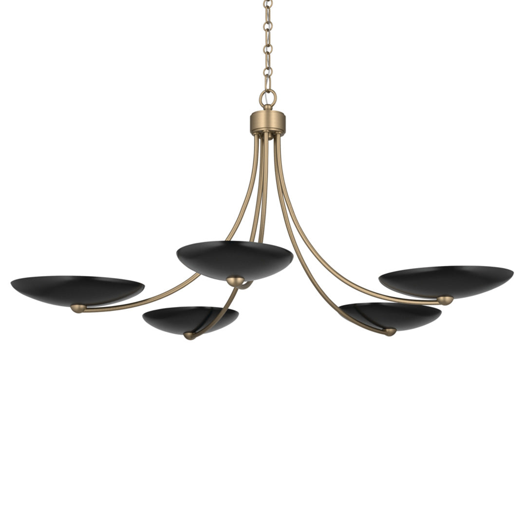 Palmela Chandelier 52856CPZBK