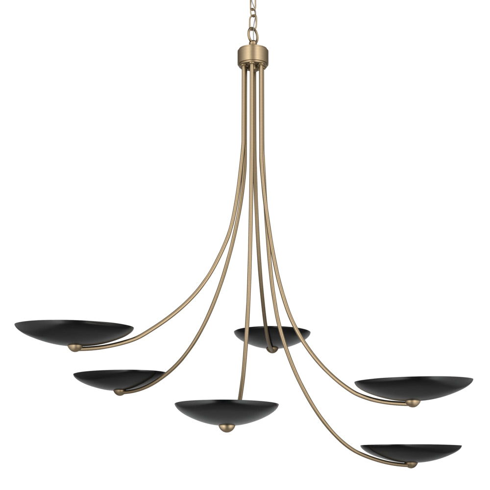 Palmela Chandelier 52857CPZBK