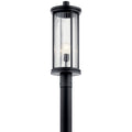 Barras Outdoor Post Light 59025BK