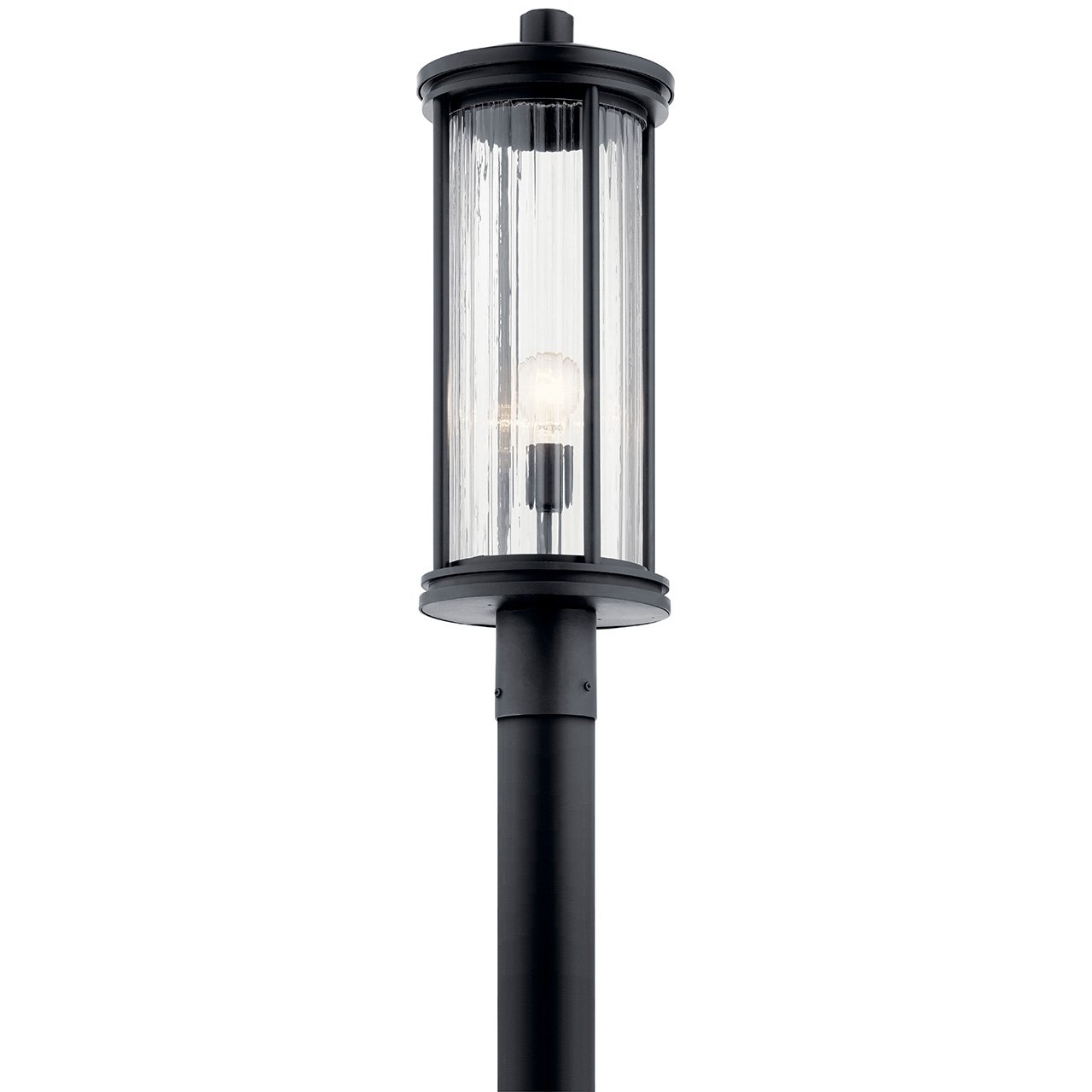 Barras Outdoor Post Light 59025BK