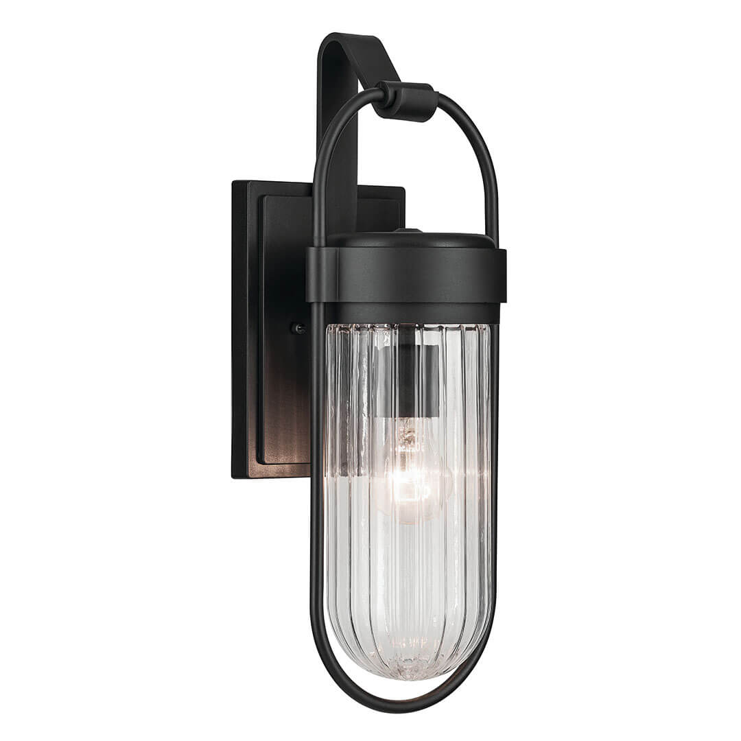 Brix Outdoor Wall Light 59124BKT