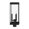 Lundon Outdoor Post Light 59166BK
