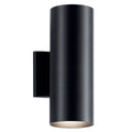 Cylinder Outdoor Wall Light 9244BK