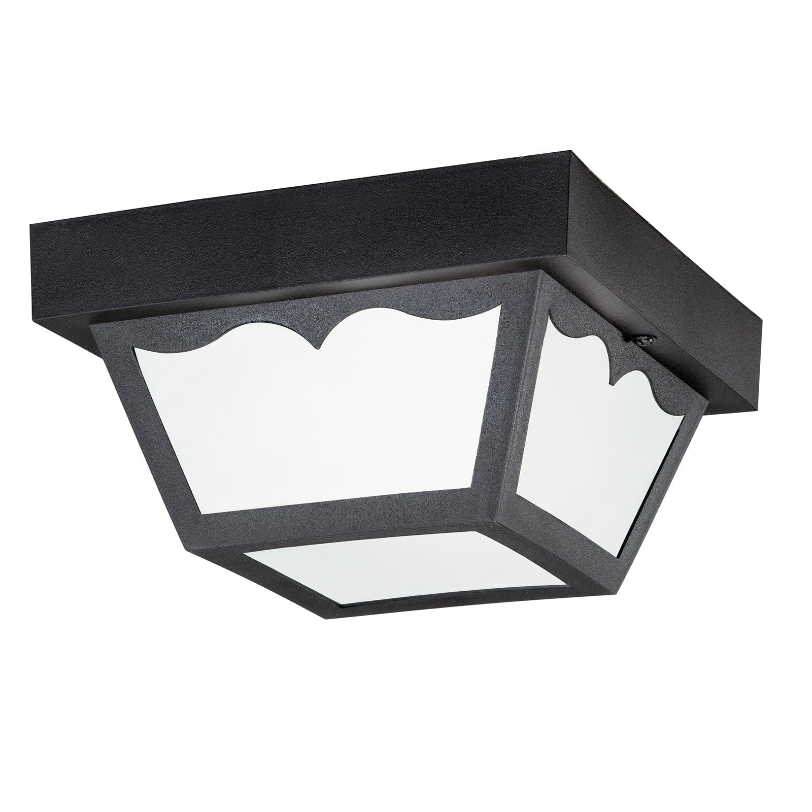 Outdoor Plastic Fixtures Outdoor Ceiling Light 9320BK