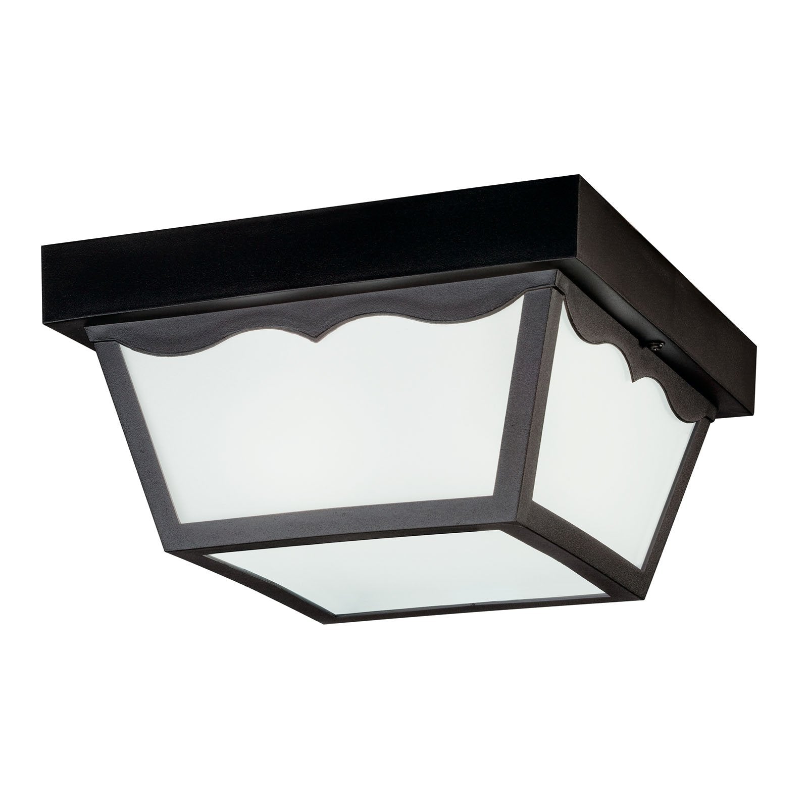 Outdoor Plastic Fixtures Outdoor Ceiling Light 9322BK